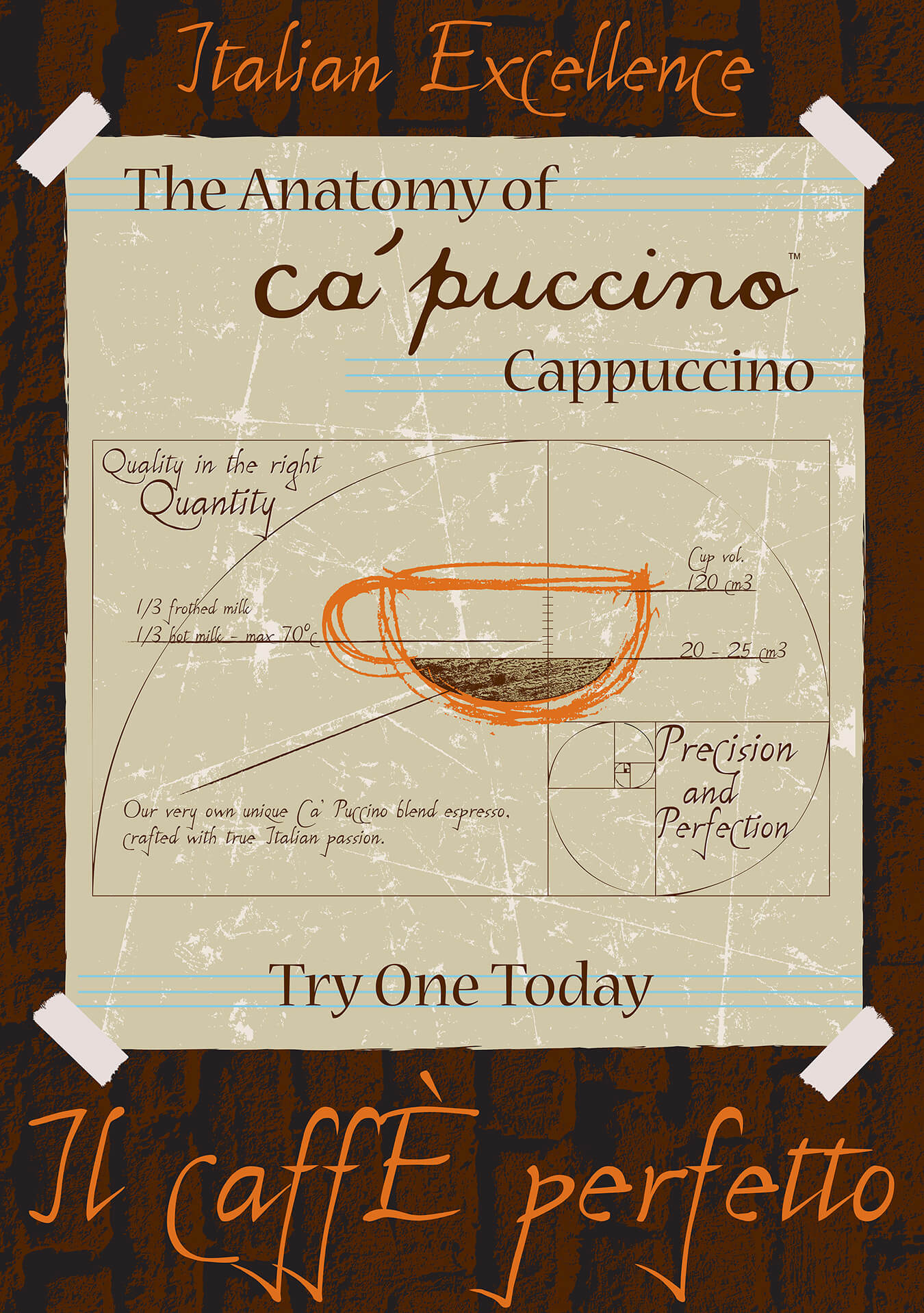 Cappucino poster 1 Poster