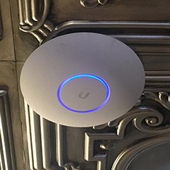 Unifi Access Point on ceiling