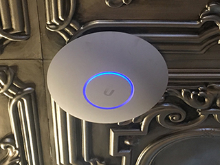 Wireless Access Point on Ceiling