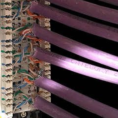 Cat6 patch bar