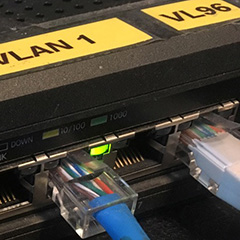 Toughswitch with VLAN's